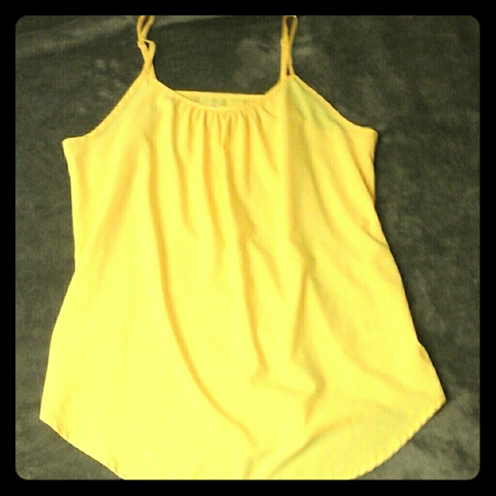 Yellow tank top